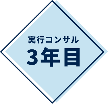 実行コンサル3年目